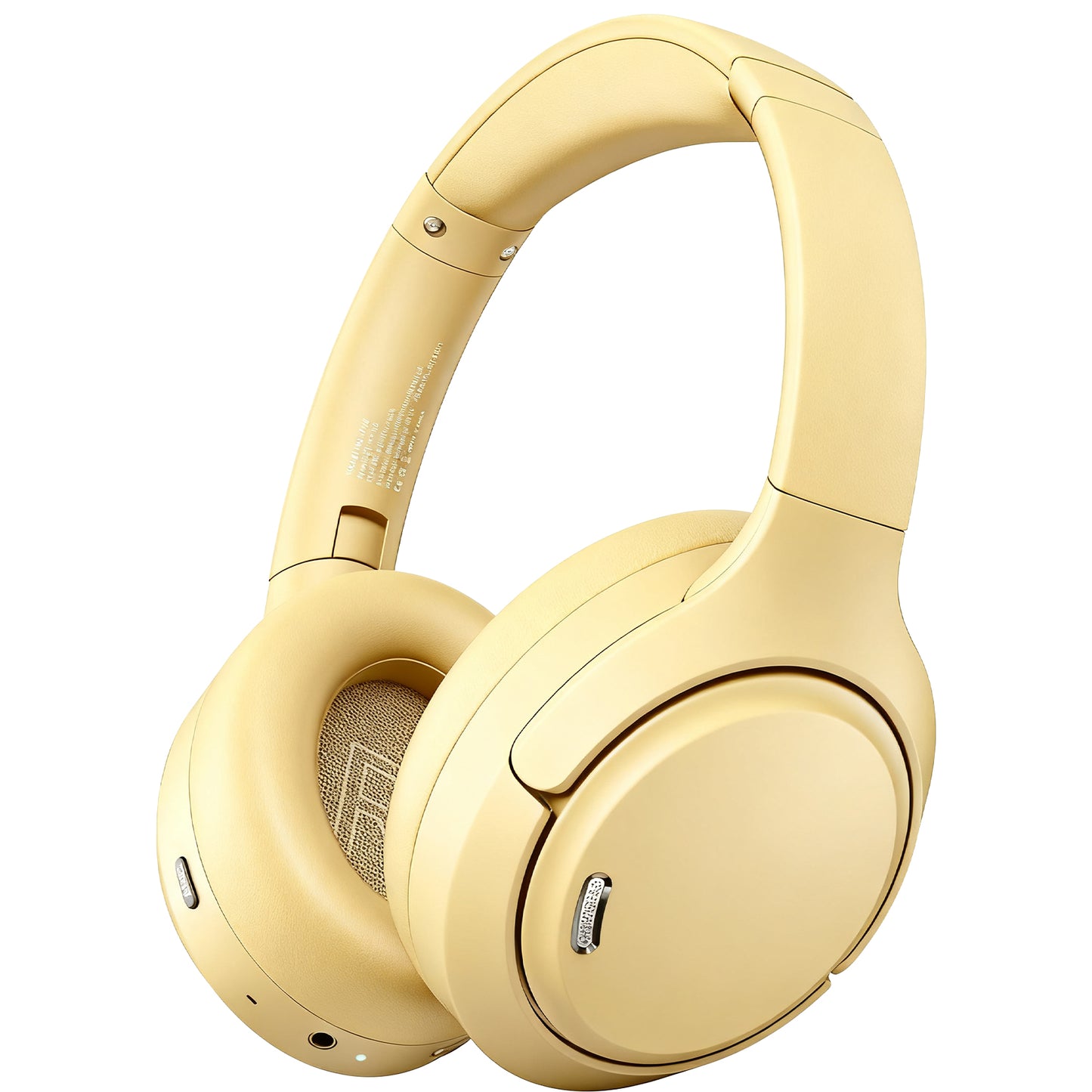 TAGRY Hybrid Active Noise Cancelling Headphones 120Hrs Playtime ENC Clear Call Mic Over Ear Wireless Bluetooth Headphones with Hi-Res Audio Comfort Earcups Low Latency ANC Headphone for Travel Game